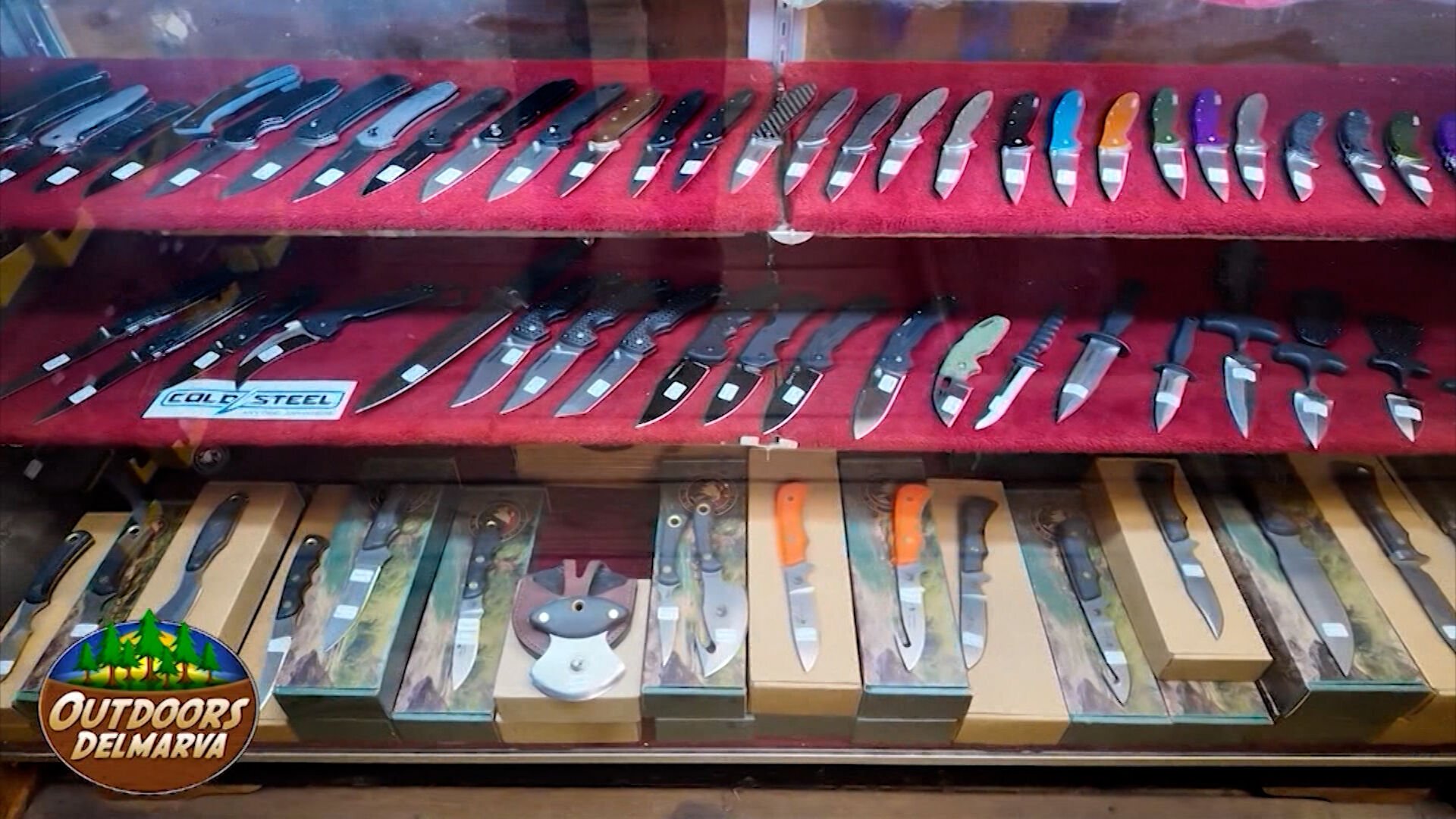 Outdoors Delmarva is Over At Willey Knives Learning How they Keep Your Knives Razor Sharp
